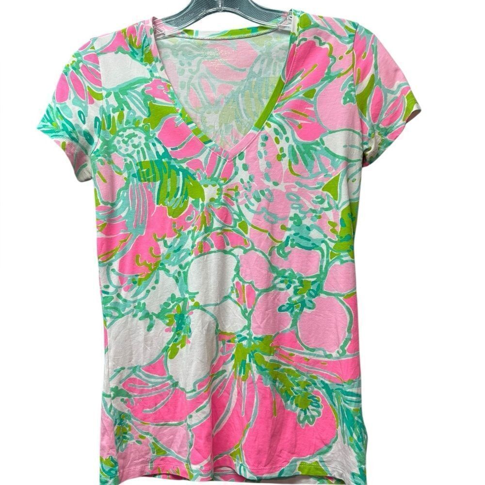 Lilly Pulitzer Short Sleeve Top Size XS